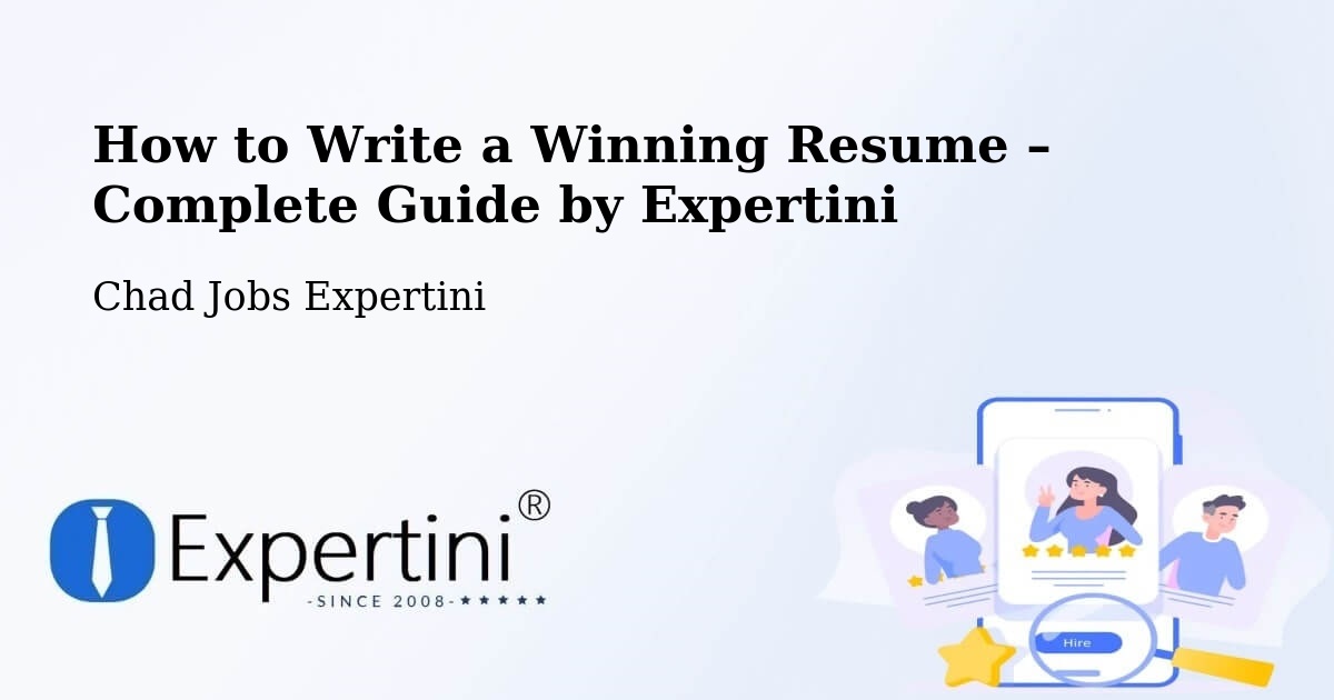 Resume Writing Guide for Job Seekers – Sarh - Sarh, Chad Jobs Expertini